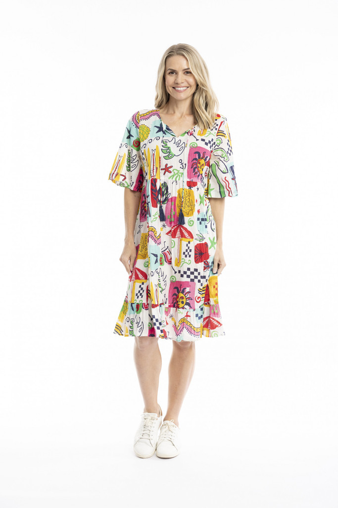 Women's Dresses | Charli Tassel Tie Dress | ONE SUMMER