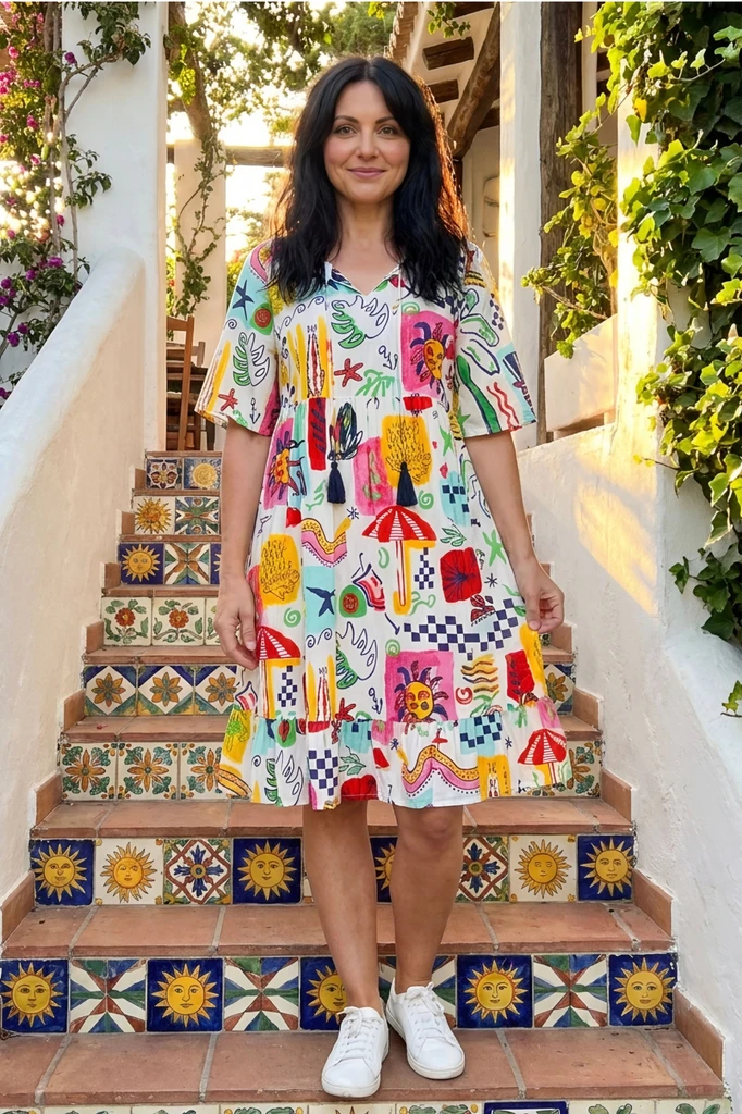 Women's Dresses | Charli Tassel Tie Dress | ONE SUMMER