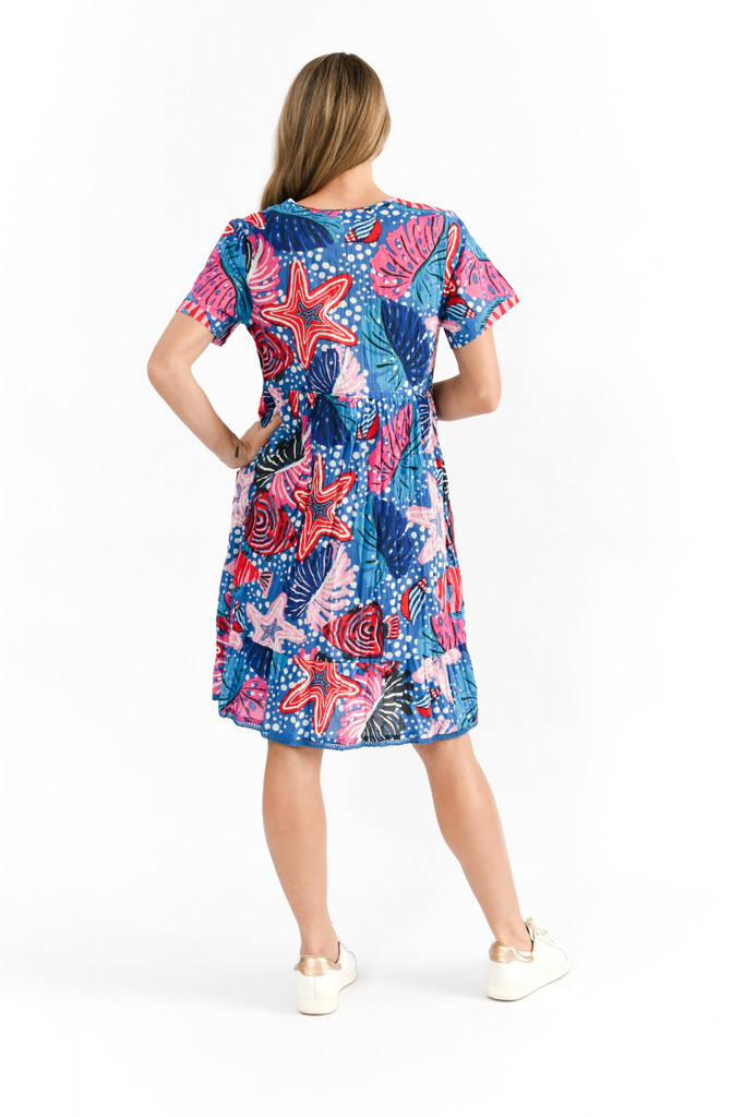 Women's Dresses | Colette V Neck Tassel Dress | ONE SUMMER