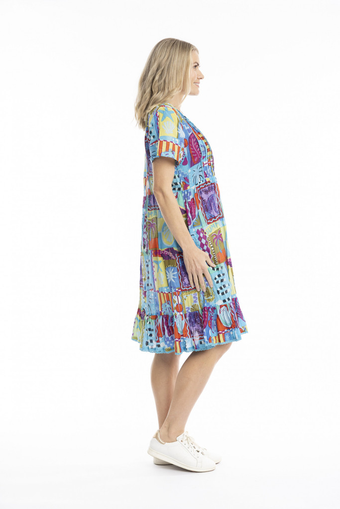 Women's Dresses | Colette V Neck Tassel Dress | ONE SUMMER