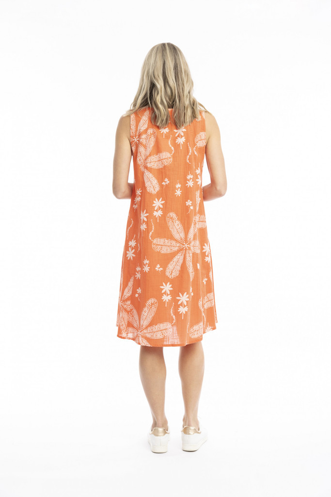 Women's Dresses | Estelle Crew Neck Sleeveless Dress | ONE SUMMER