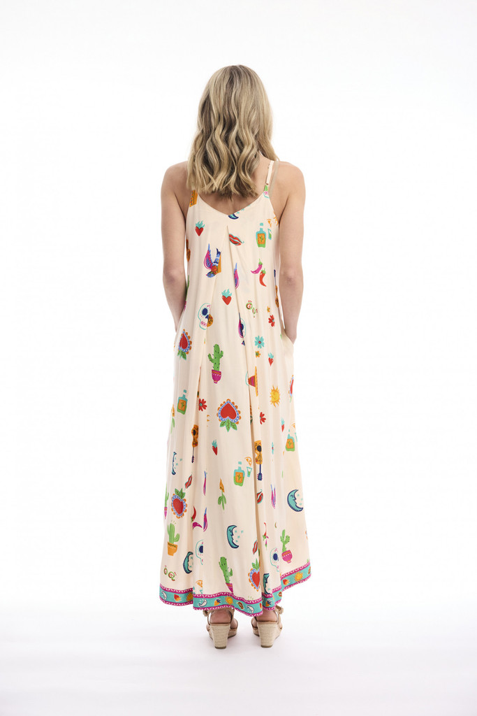Women's Dresses | Citadelle Strappy Midi Dress | ORIENTIQUE