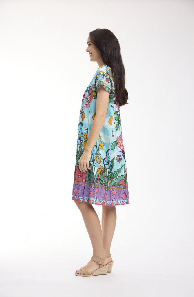 Women's Dresses | Provence Easy Fit Dress | ORIENTIQUE