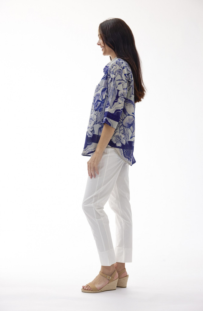 Women's Top | Avignon Shirt | ORIENTIQUE
