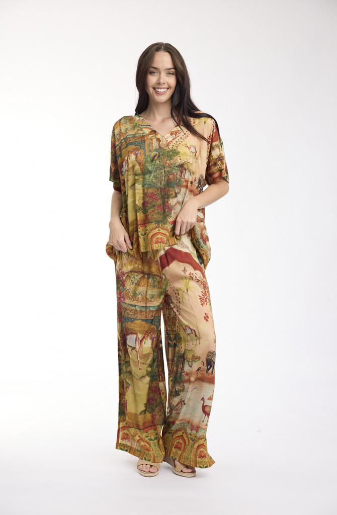 Women's Pants |  Digital Pant | ORIENTIQUE