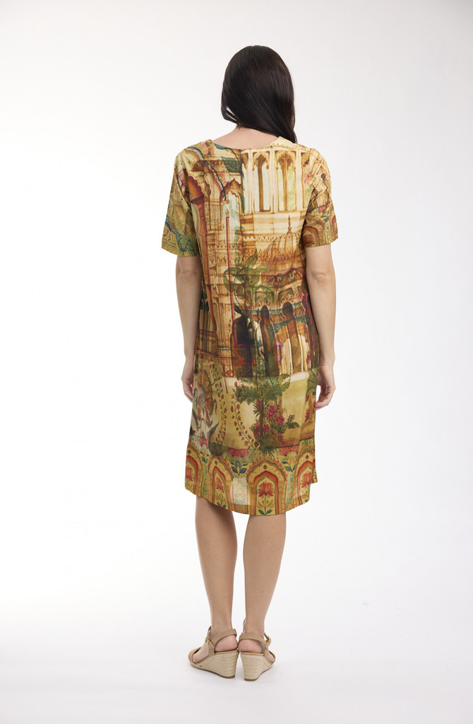 Women's Dresses | Digital Shift Dress | ORIENTIQUE