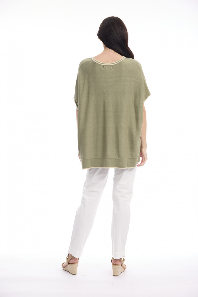 Women's Top | Knit Boxy Top | ORIENTIQUE