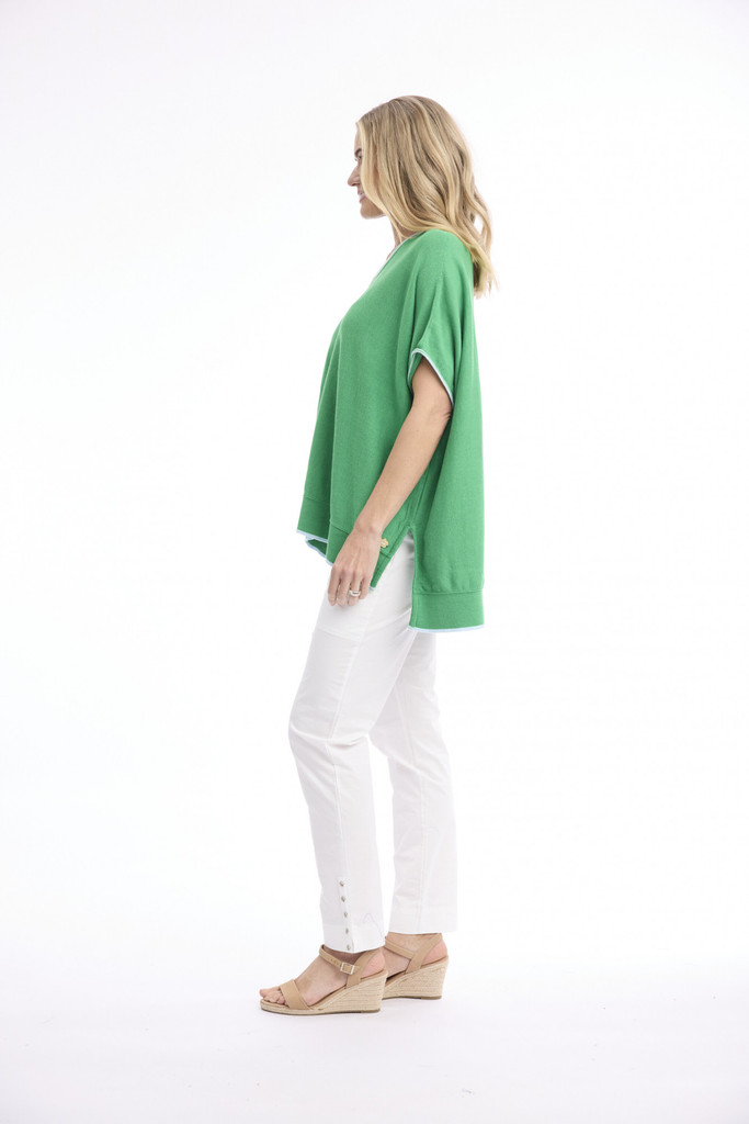Women's Top | Knit Boxy Top | ORIENTIQUE