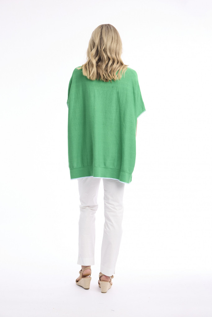 Women's Top | Knit Boxy Top | ORIENTIQUE