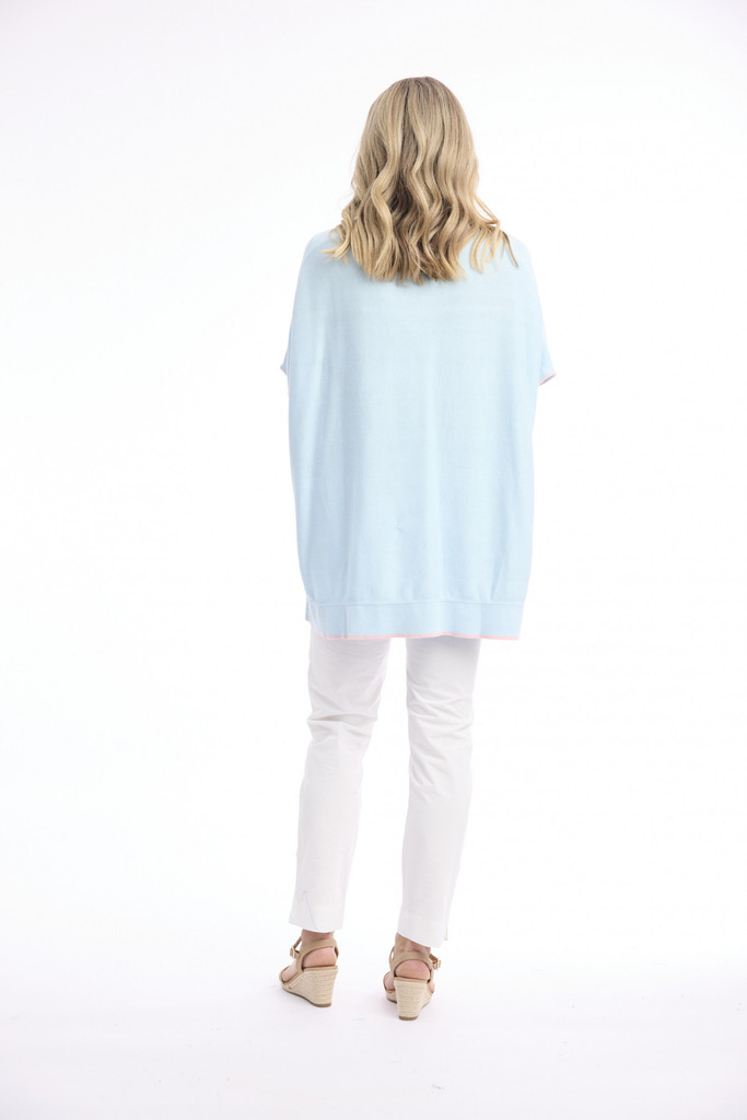 Women's Top | Knit Boxy Top | ORIENTIQUE