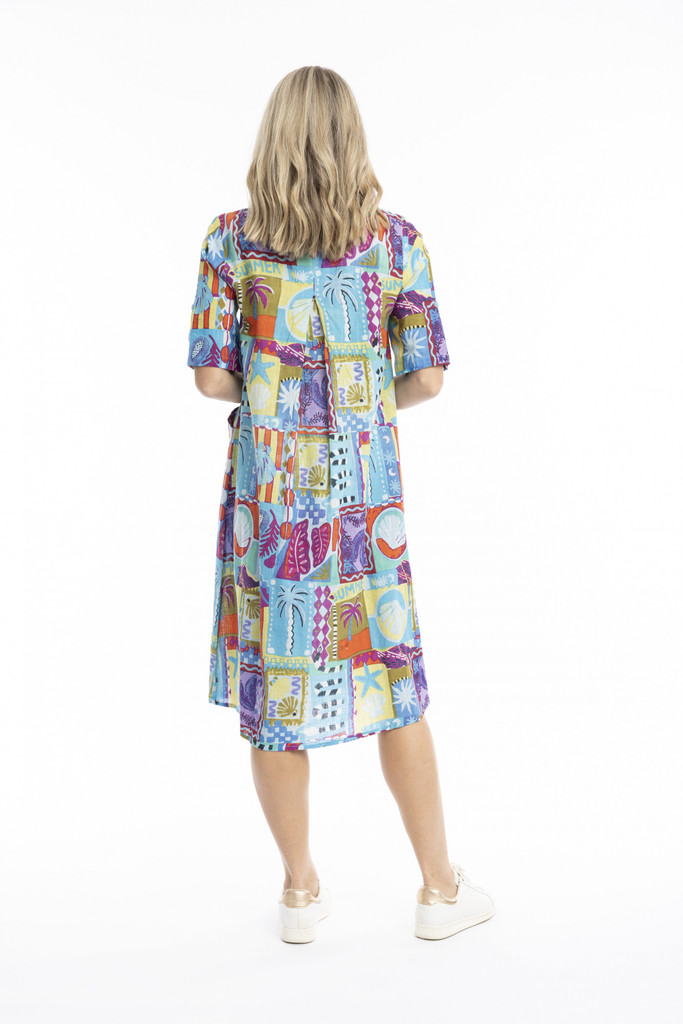 Women's Dresses | Yvonne Round Neck Dress | ONE SUMMER