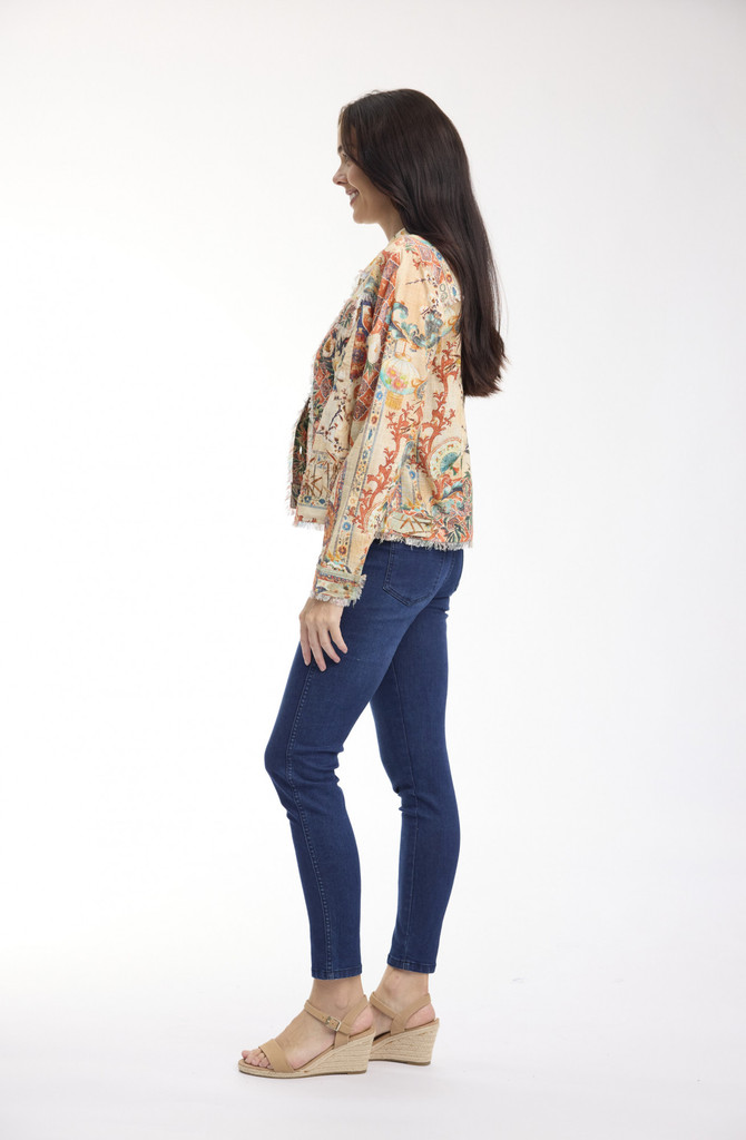 Women's Dresses | Gordes Fringe Jacket  | ORIENTIQUE