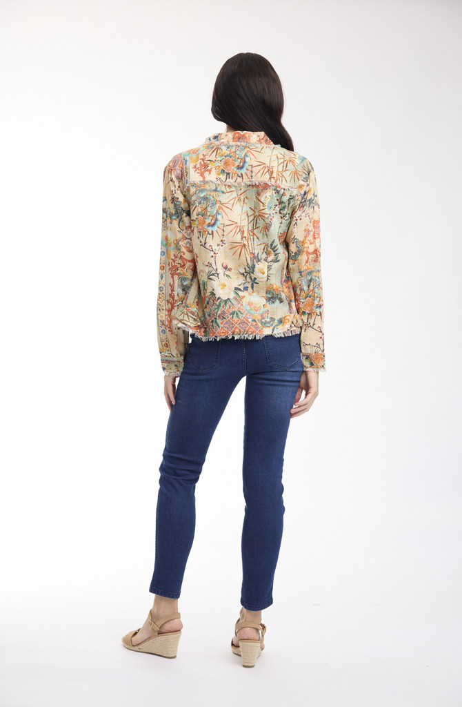 Women's Dresses | Gordes Fringe Jacket  | ORIENTIQUE