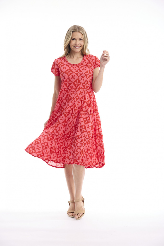 Women's Dresses | Mougins Bias Front Pockets Dress | ORIENTIQUE