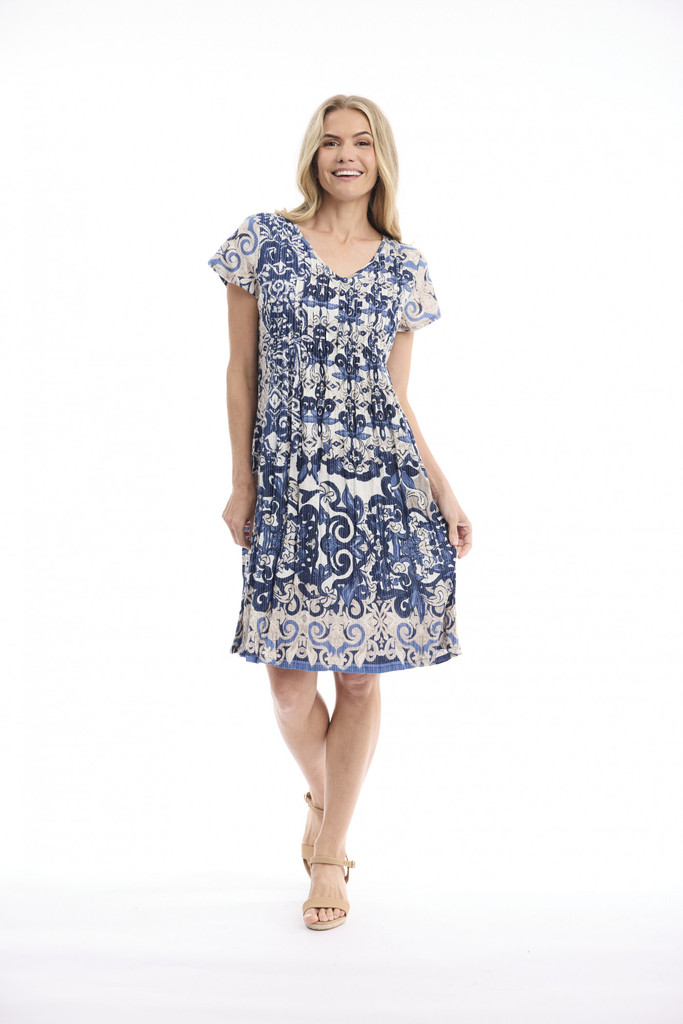 Women's Dresses | Monaco Easy Fit Dress | ORIENTIQUE