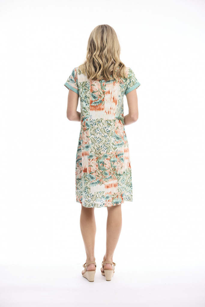 Women's Dresses | St Michiel Patch Dress | ORIENTIQUE