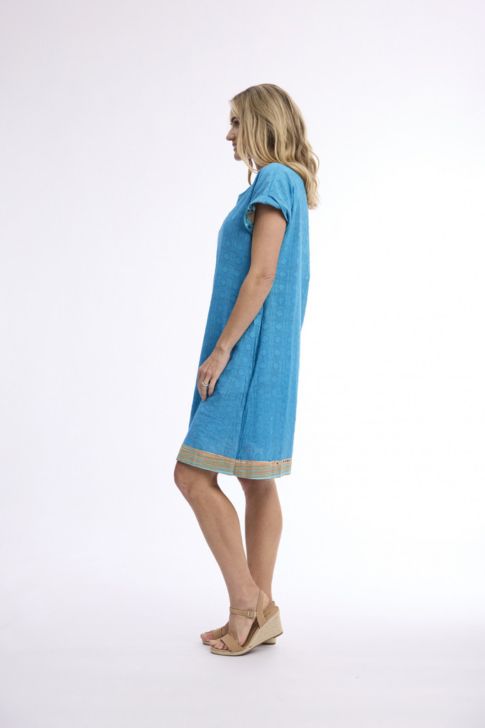 Women's Dresses | Casablanca Reversible Short Sleeve Dress | ORIENTIQUE