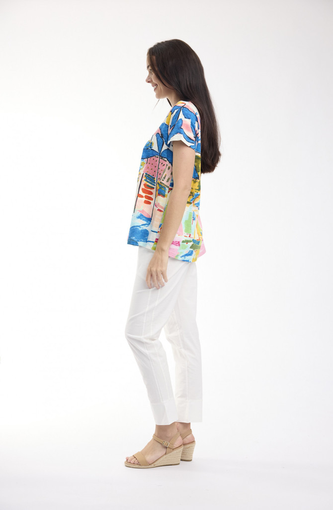 Women's Top | Contemporary Crew T-Shirt  | ORIENTIQUE