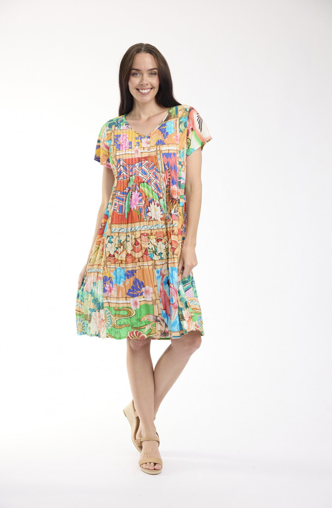 Women's Dresses | Garniers Easy Fit Dress | ORIENTIQUE