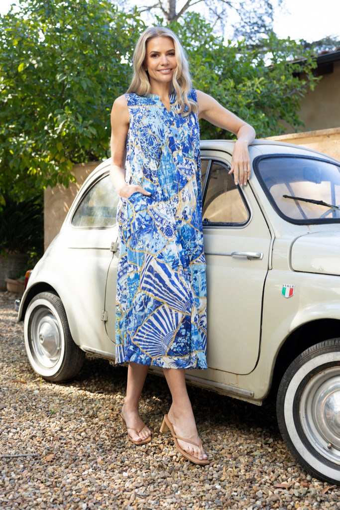 Women's Dresses | 50yrs Oriental Godet Dress | ORIENTIQUE