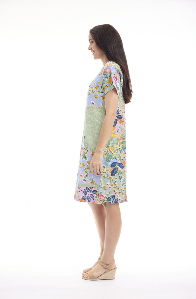 Women's Dresses | Sur Mer Patch Dress | ORIENTIQUE
