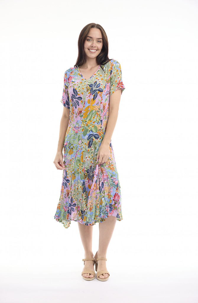Women's Dresses | Sur Mer Godet Dress | ORIENTIQUE