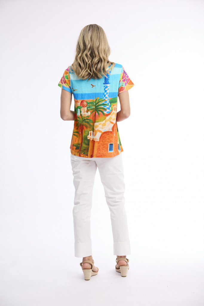 Women's Top | Contemporary Crew T-Shirt  | ORIENTIQUE