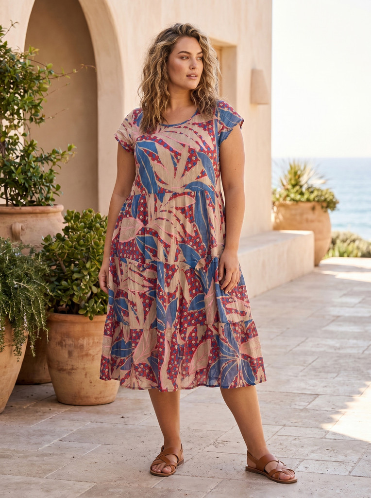 Women's Dresses | Cavailon Bias Front Pockets Dress | ORIENTIQUE