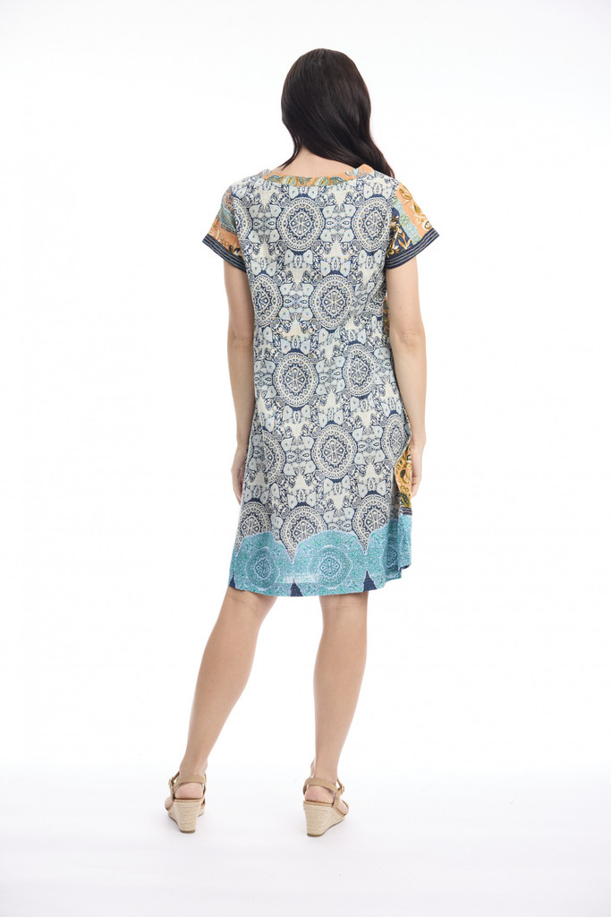 Women's Dresses | Marseille Patch Dress | ORIENTIQUE