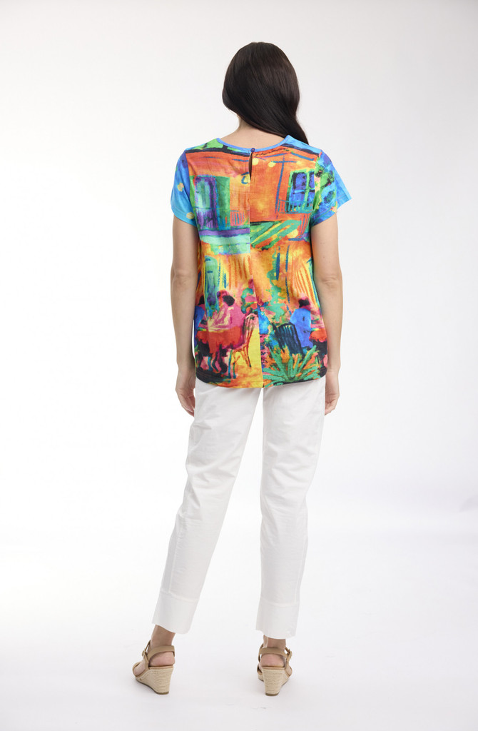 Women's Top | Contemporary Crew T-Shirt  | ORIENTIQUE