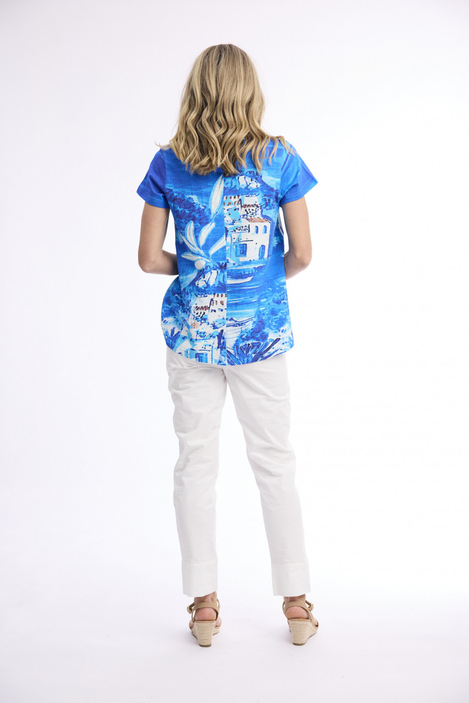 Greek Island Greek Island T-Shirt Contemporary Crew by Orientique | Alibi Online Australia
