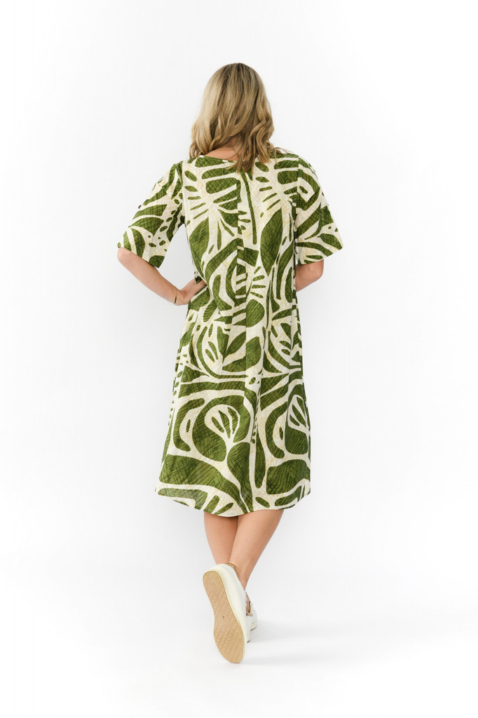 Women's Dresses | Yvonne Round Neck Dress | ONE SUMMER