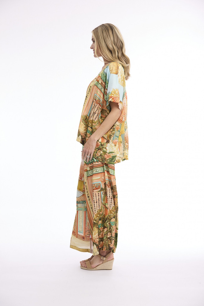 Oriental Dreams Digital Top Boxy by Orientique | Alibi Online Australia
