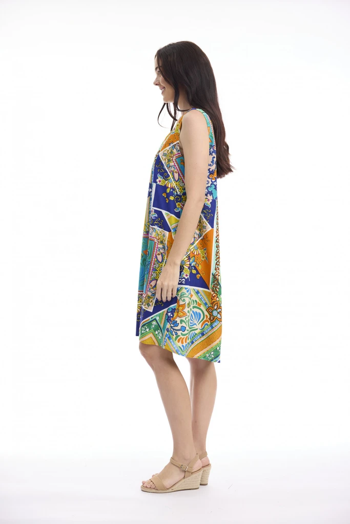Saint Roch Saint Roch Dress Panel Sleeveless by Orientique | Alibi Online Australia
