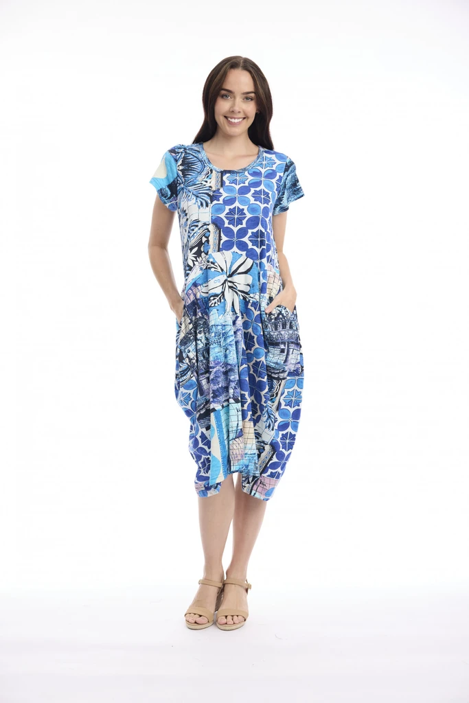 Nimes Nimes Dress Horseshoe Bubble by Orientique | Alibi Online Australia
