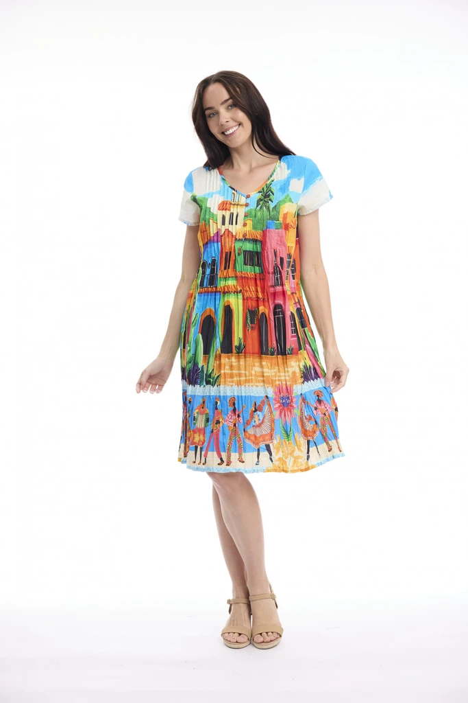 Mexicana Mexicana Dress Easy Fit by Orientique | Alibi Online Australia
