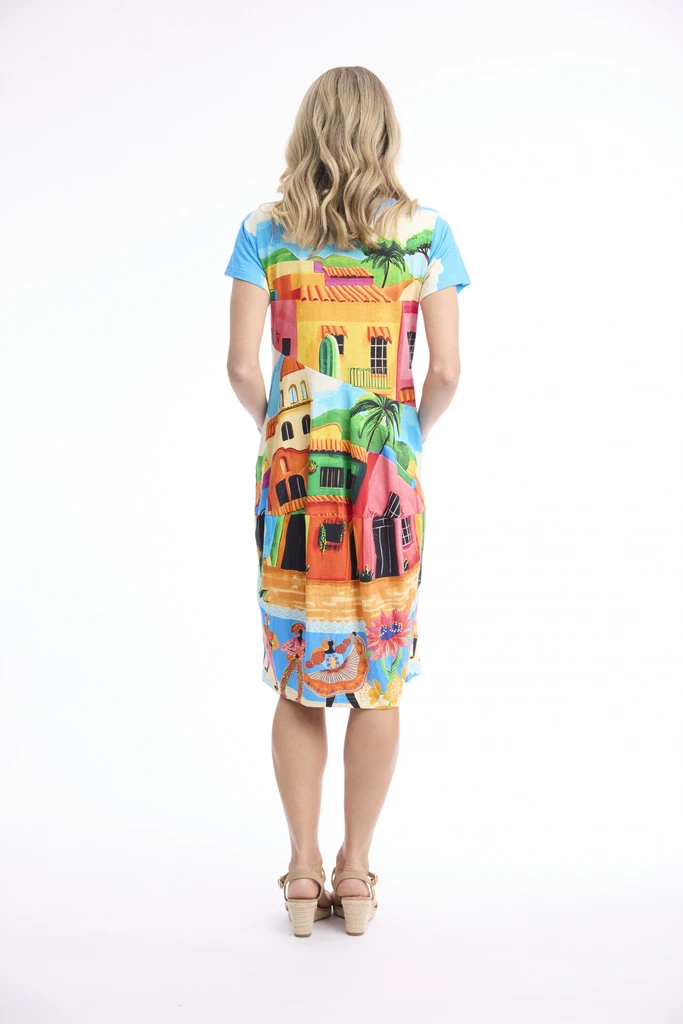Mexicana Mexicana Dress Bubble Short Sleeve by Orientique | Alibi Online Australia
