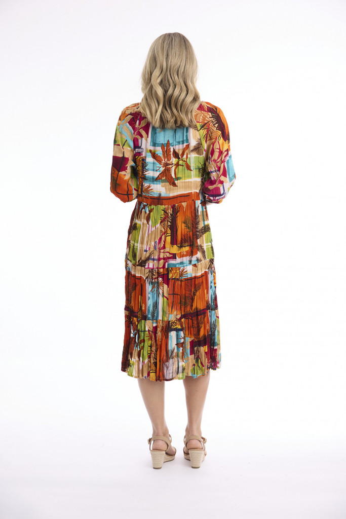 Perpignan Perpignan Dress Layers Puff Sleeve by Orientique | Alibi Online Australia
