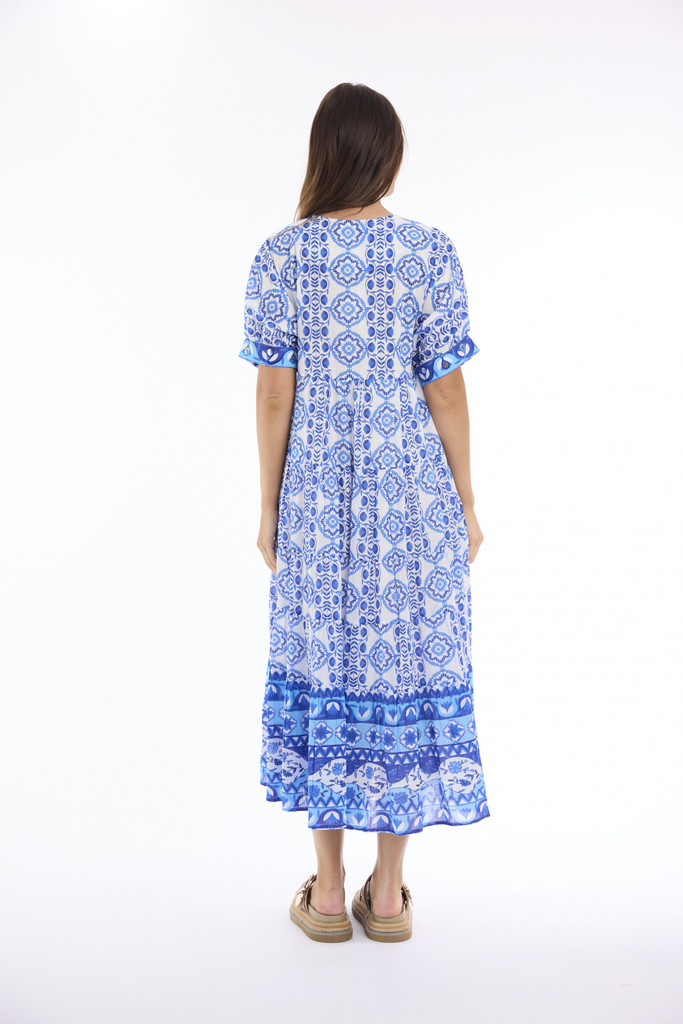 Women's Dresses | Maalti Blue Maxi Dress | ESCAPE 