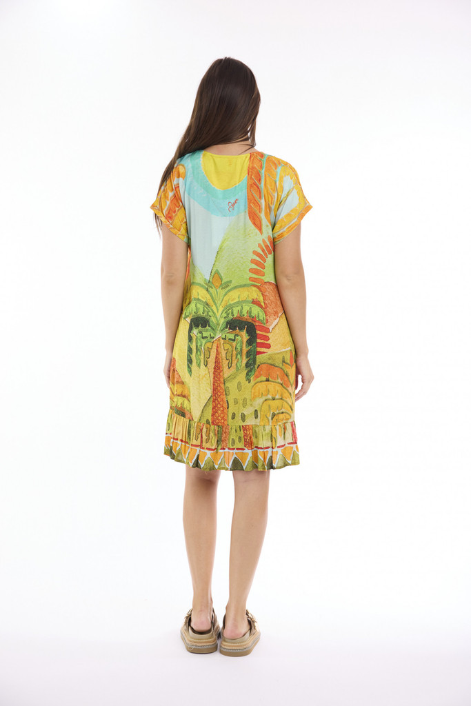 Women's Dresses | Maria Frill Hem Dress | ESCAPE 