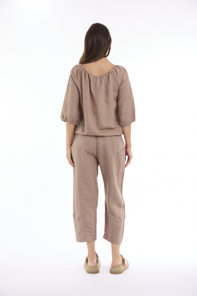 Women's Pant | Linen Solid Pant | ESCAPE 