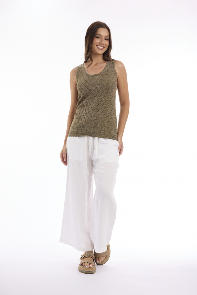 Women's Top | Knitwear Lurex Cami  | ESCAPE 