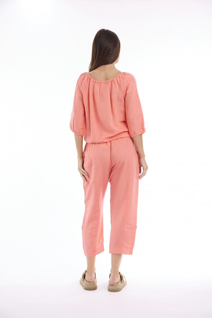 Women's Pant | Linen Solid Pant | ESCAPE 