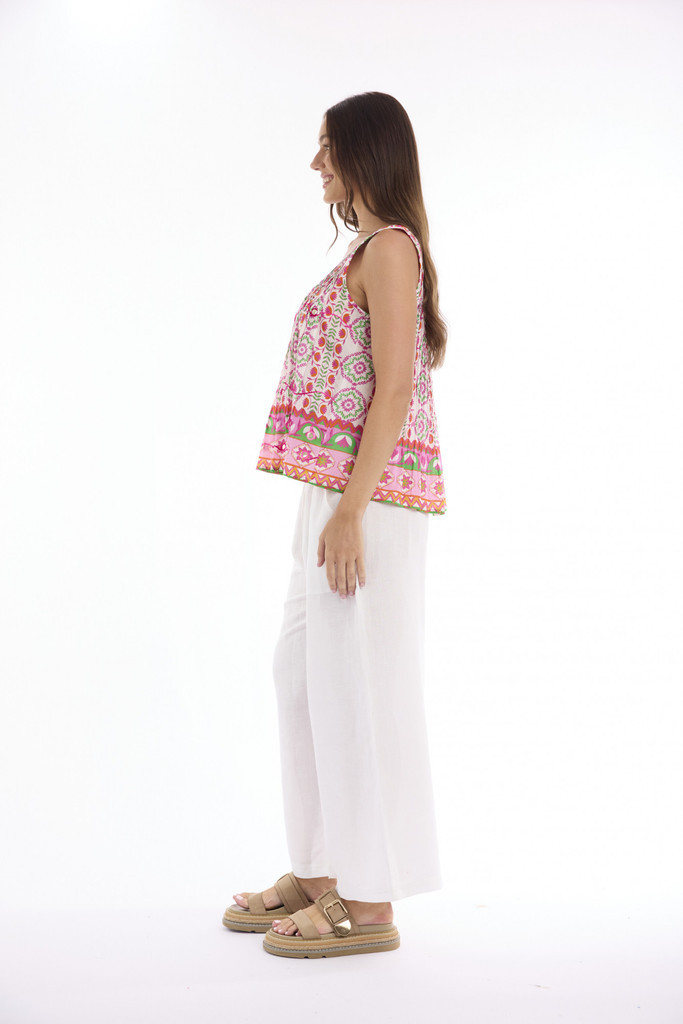Women's Top | Maalti Pink Cami  | ESCAPE 