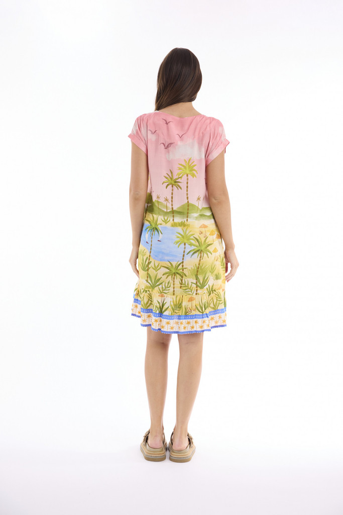 Women's Dresses | Keyla Frill Hem Dress | ESCAPE 