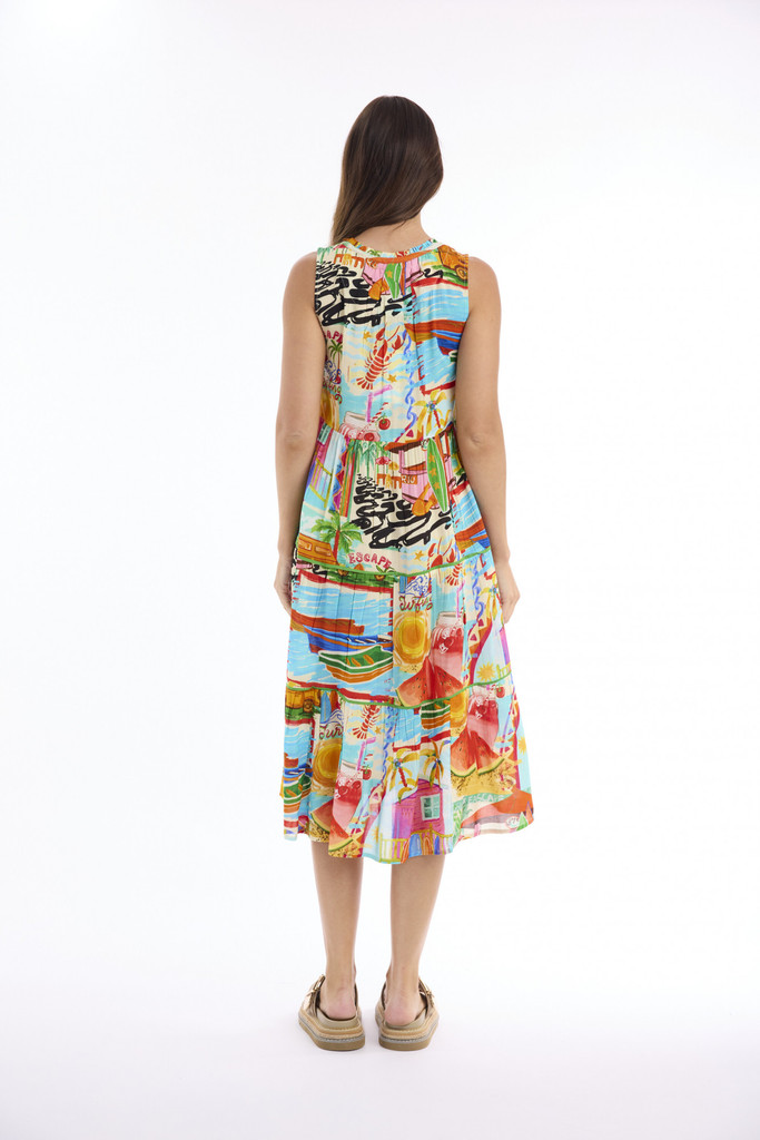 Women's Dresses | Blanca Layered Sleeveless Dress | ESCAPE 