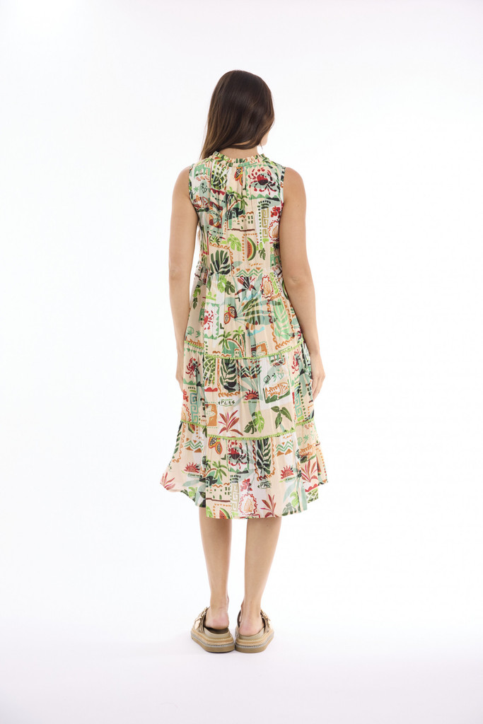 Women's Dresses | Zoe Layered Sleeveless Dress | ESCAPE 