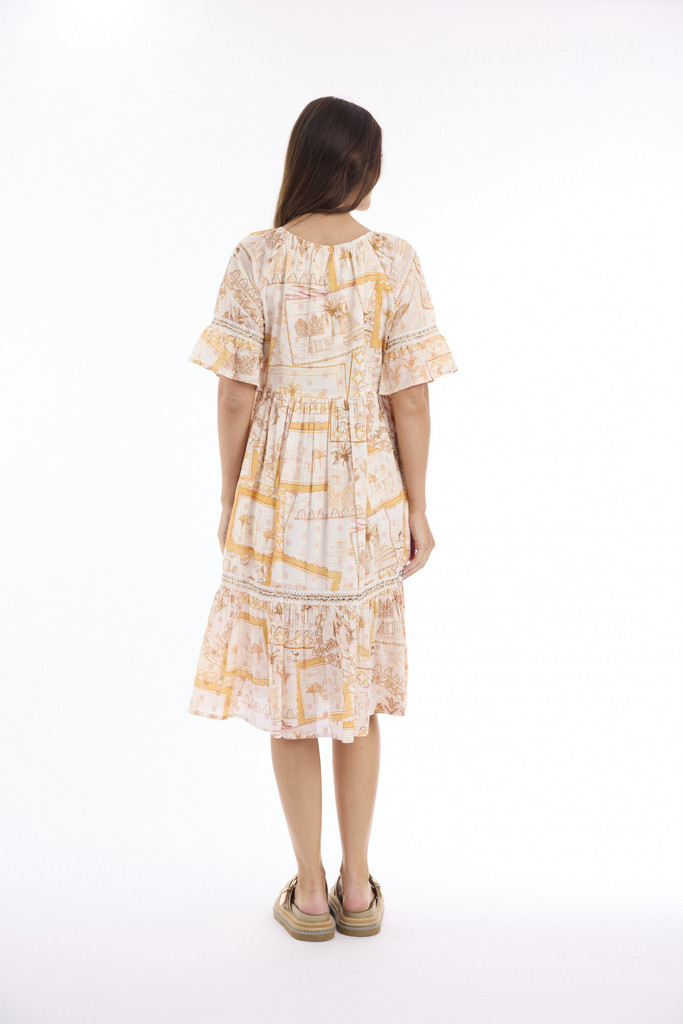 Women's Dresses | Sahara Frill Hem Dress | ESCAPE 