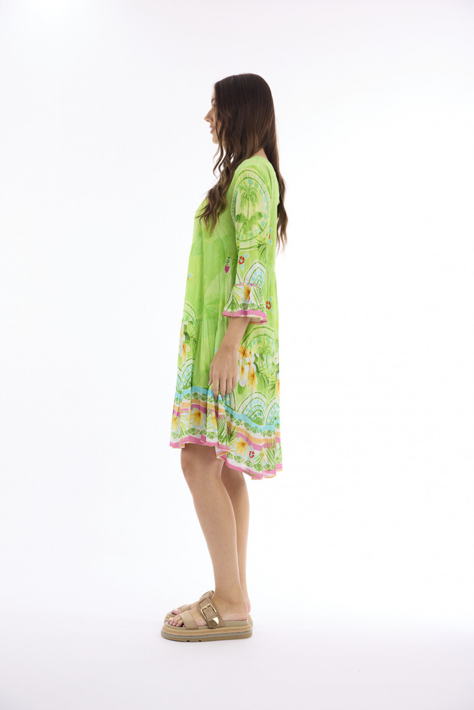 Women's Dresses | Elena Layers 3/4 Sleeve Dress | ESCAPE 