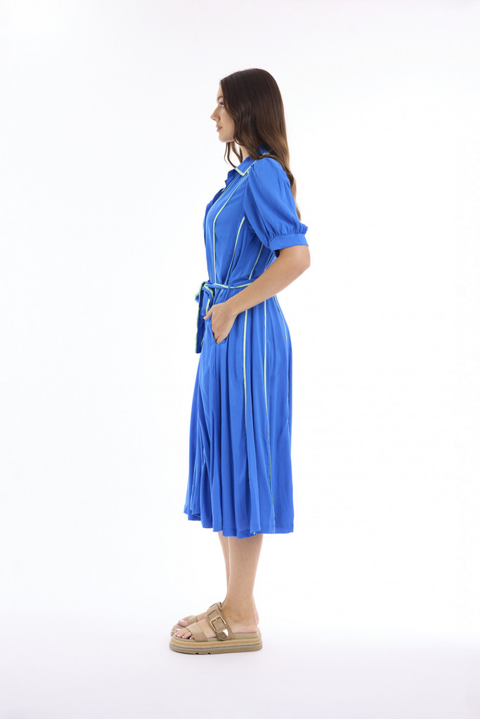 Women's Dresses | Solid Collar Dress | ESCAPE 